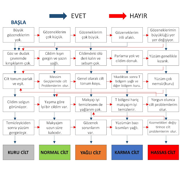 Yağlı cilt tipine neden olan her şeyin tam tersini düşünün, işte kuru cilt tipi geliyor! Ciltteki nem kaybından dolayı elastikiyetini kaybeder. 