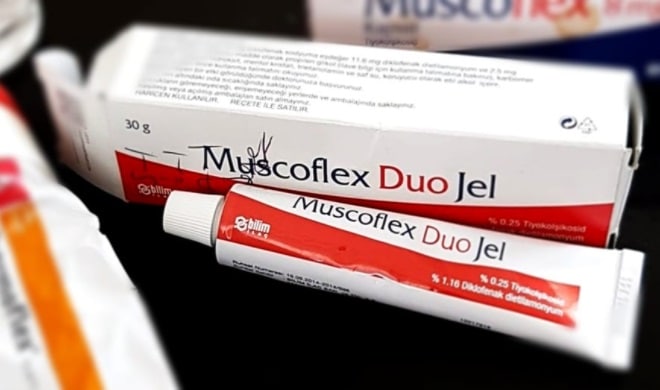 Muscoflex Duo Gel'in kas gevşetici olup olmadığı sorusu birçok kişiyi endişelendiriyor. Diklofenak içeren bu ürün, nonsteroidal ve antiinflamatuar ilaçlar grubuna aittir. İçeriğindeki bir diğer etken madde olan tiyokolşikosid