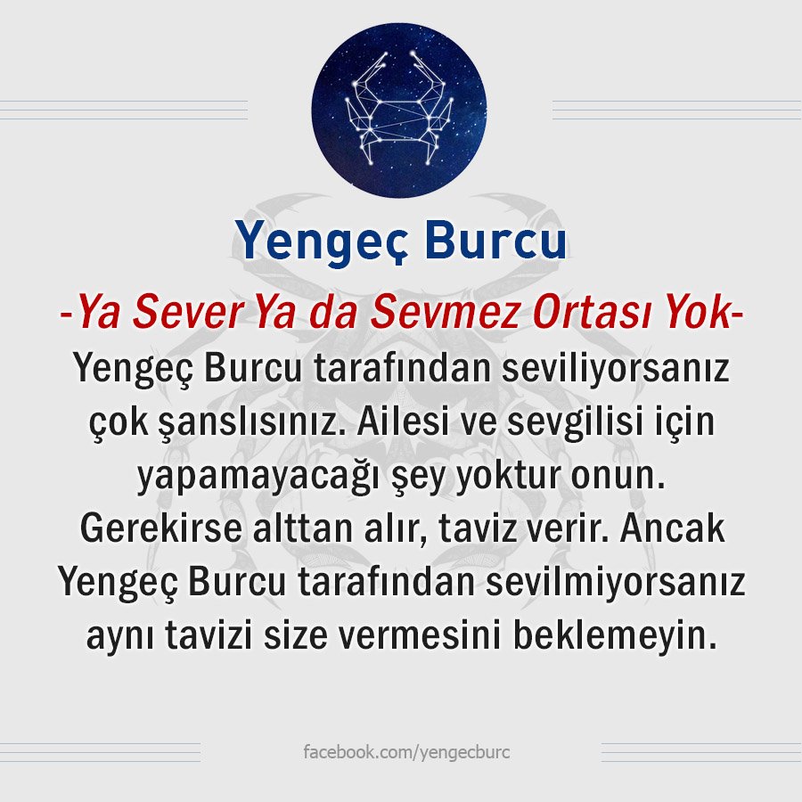 Birçoğunuz bu Yengeçlerin hassas ve duygusal insanlar olduğunu düşünürdünüz, ama değiller. Zodyak işaretleri içinde en psikopat olanın Yengeç olduğunu en başından söyleyeyim.